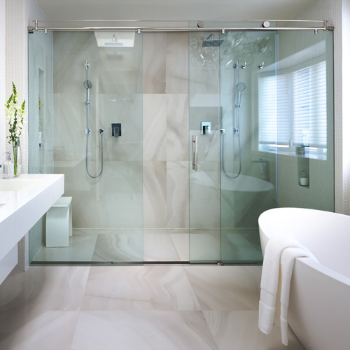 Sliding Shower Door Track Kit