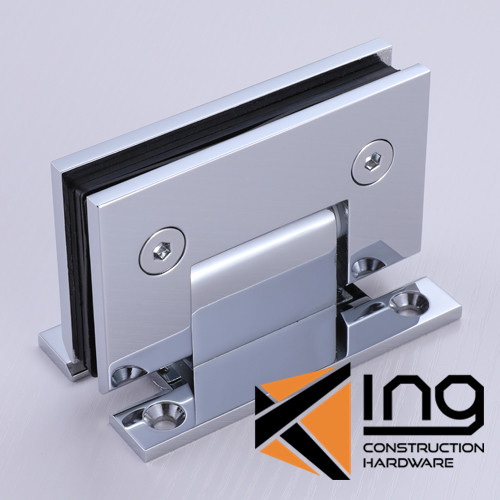 Glass To Wall Hinge H Backplate